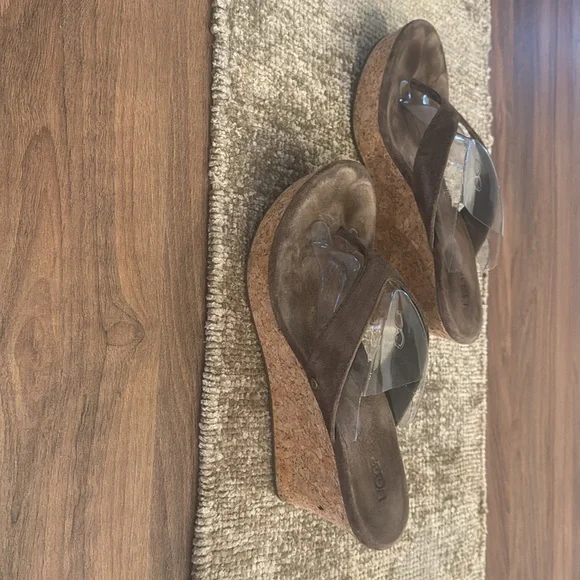 UGG Natassia wedge sandals - Picture 2 of 9